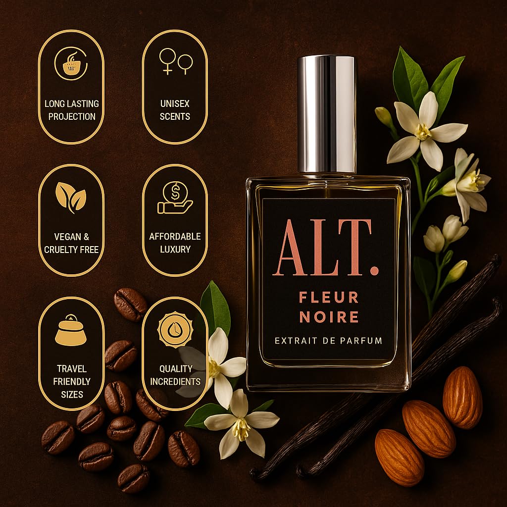 ALT. FRAGRANCES Fleur Noire 60 ml Inspirado en BlackOpium Extrait d...