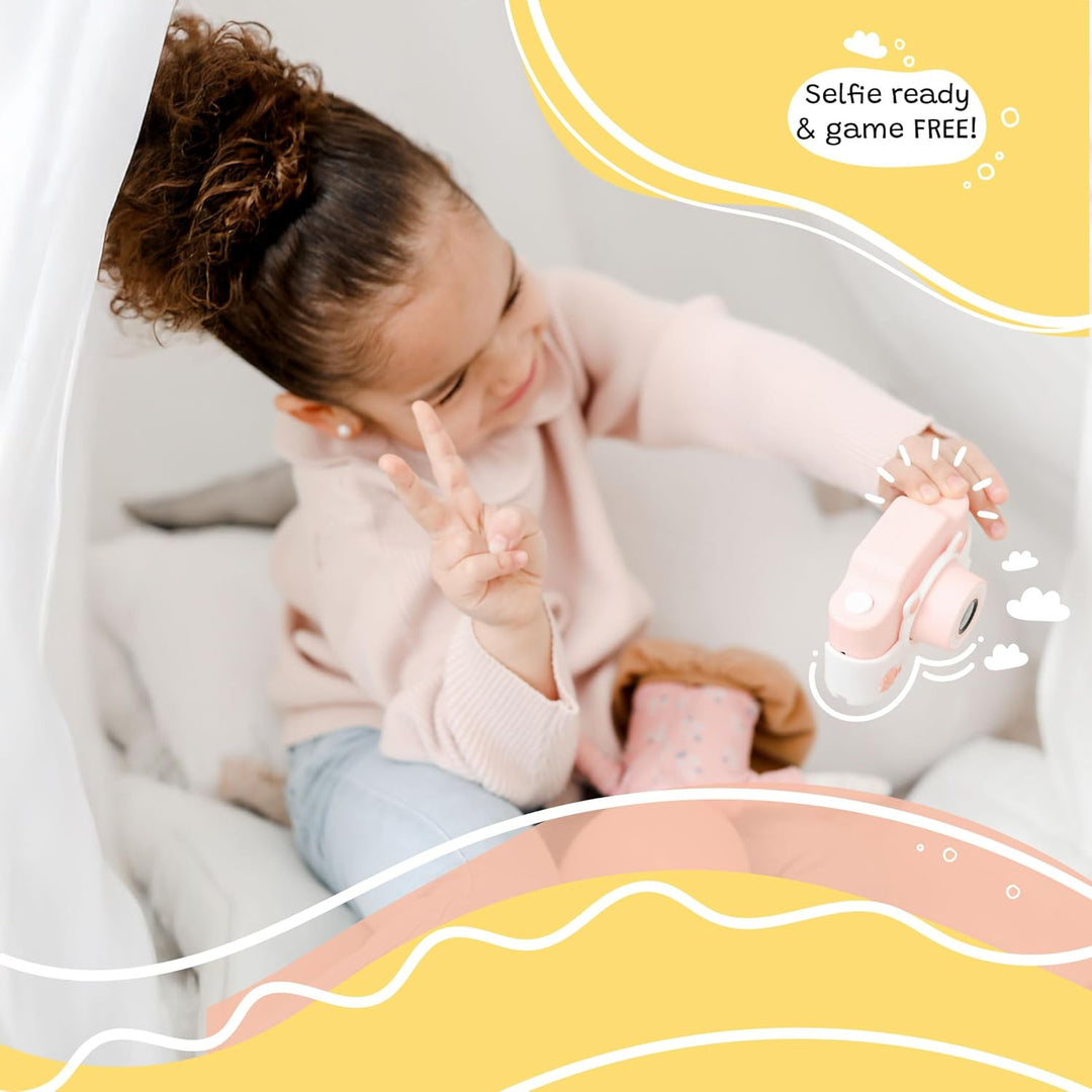 Kidamento - Cámara digital y videocámara para niños con pantalla tá...