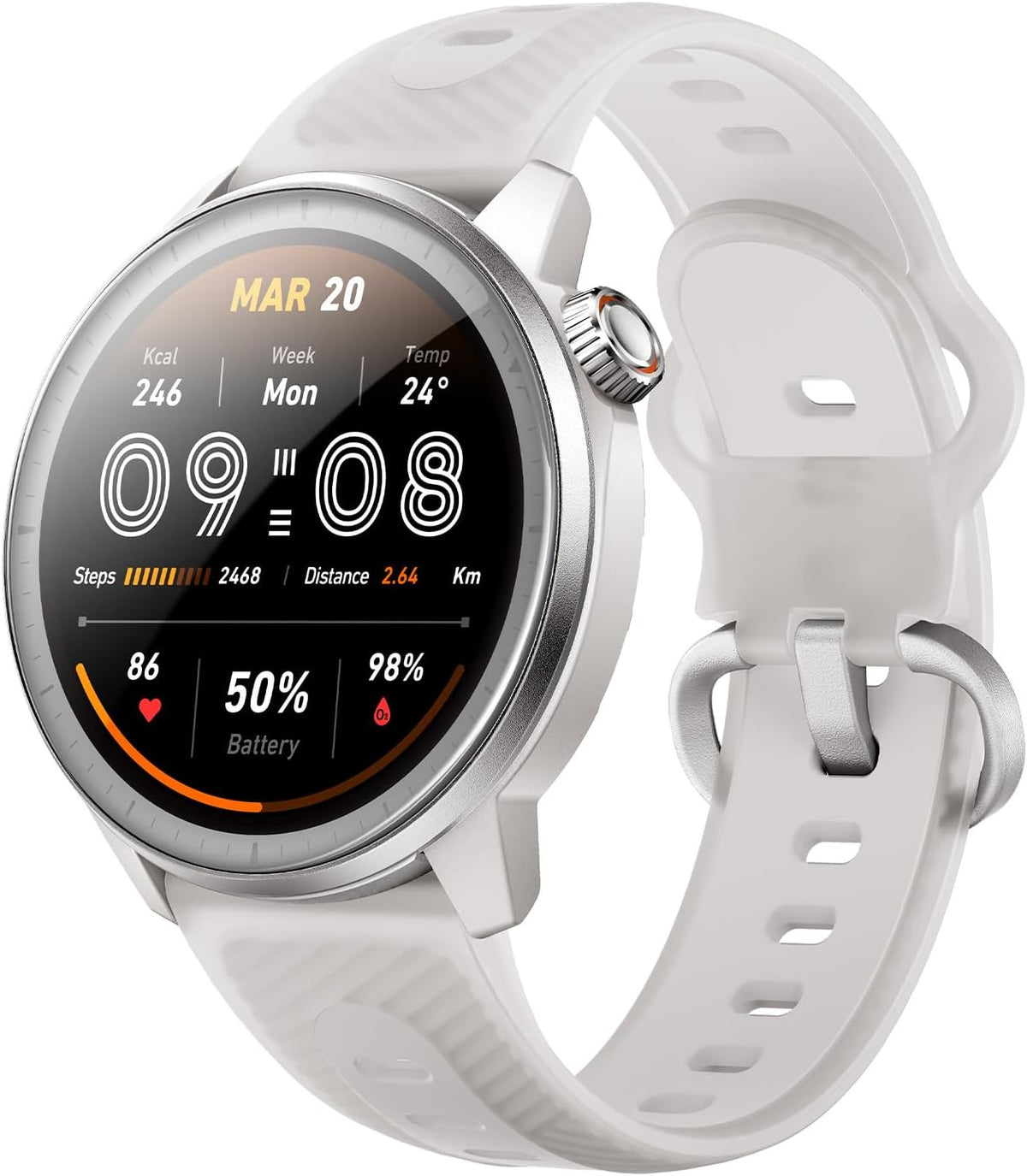 mibro AeroPace - Reloj inteligente con GPS para correr, ligero, 1.732 in