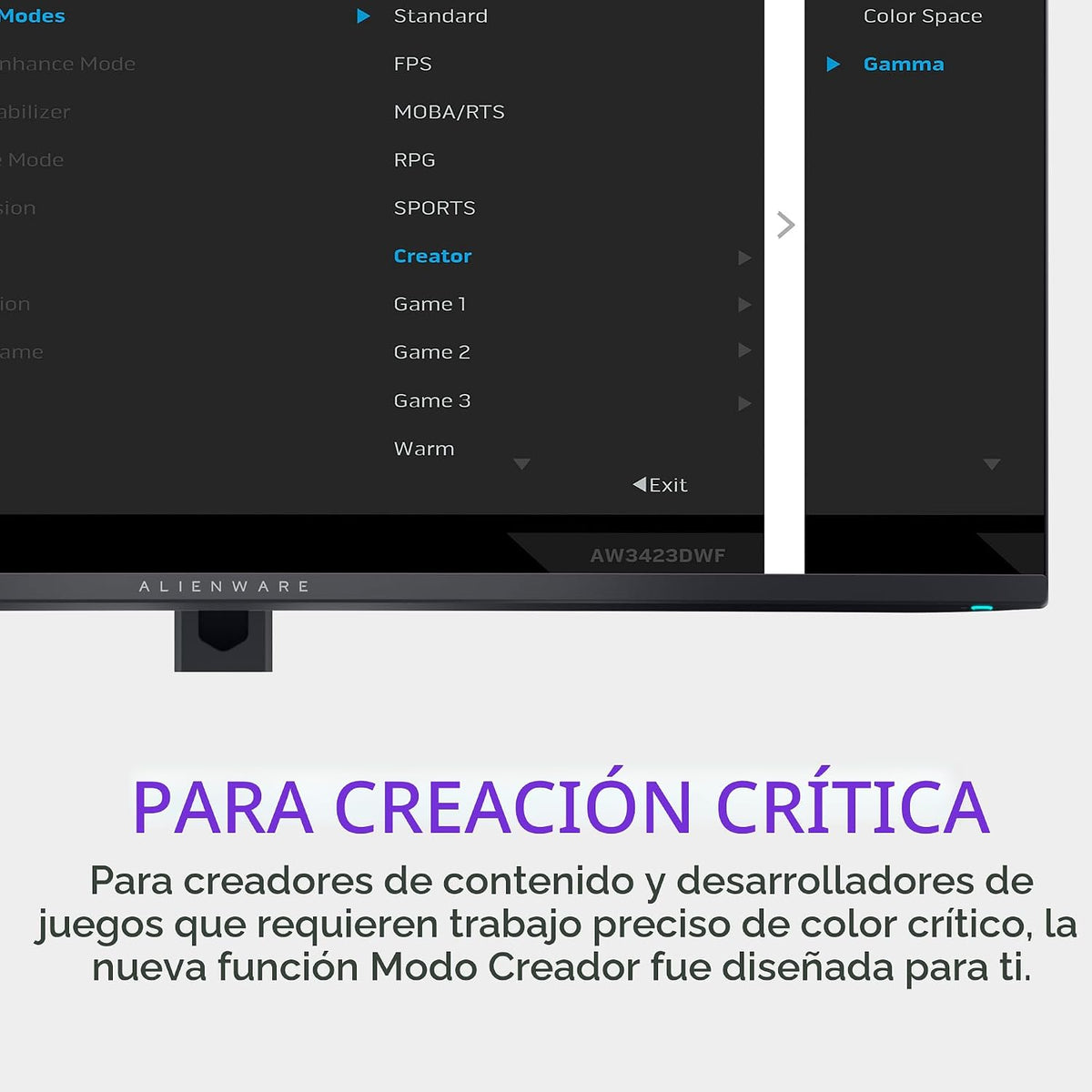 Alienware AW3423DWF - Monitor curvo QD-OLED para juegos, 34 pulgada...