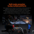 Controlador Inalámbrico Black Shark, BIGBIG Won Gale para PC, Apuntado por Movimiento, Gatillo Hall, 4 Botones Personalizables, Controlador de Juegos Inalámbrico con App para Switch/PC/iOS/Android [windows]