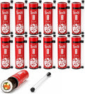 Tubo de sushi portátil, contenedor de sushi push-up, sin manos para comer sushi, soporte para rollo de sushi sobre la marcha con tubo de salsa para viajes, fiestas y comida para llevar (paquete