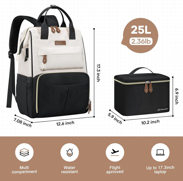 Maelstrom Mochila de viaje para mujeres y hombres, mochila para lap...