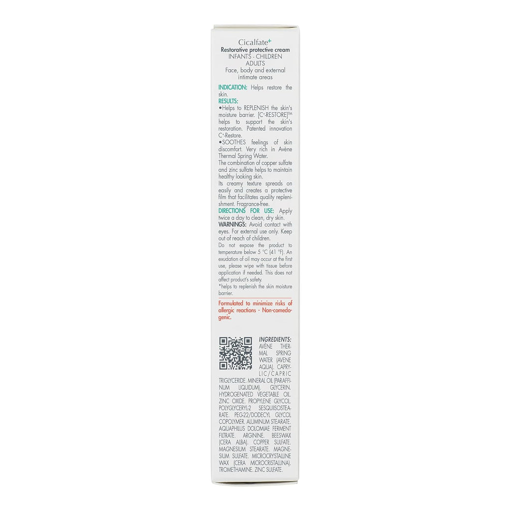 Avène Cicalfate+ Restorative Protective Cream, Face Moisturizer, fa...