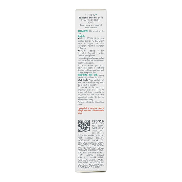 Avène Cicalfate+ Restorative Protective Cream, Face Moisturizer, fa...