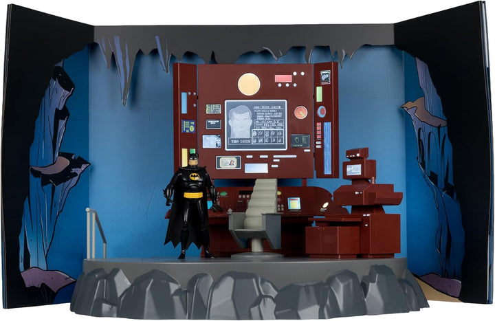 McFarlane Toys - Batman: The Animated Series The Batcave Playset co...