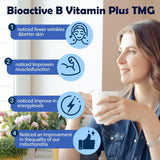 2 paquetes de complejo de vitamina B metilado con riboflavina y fol...