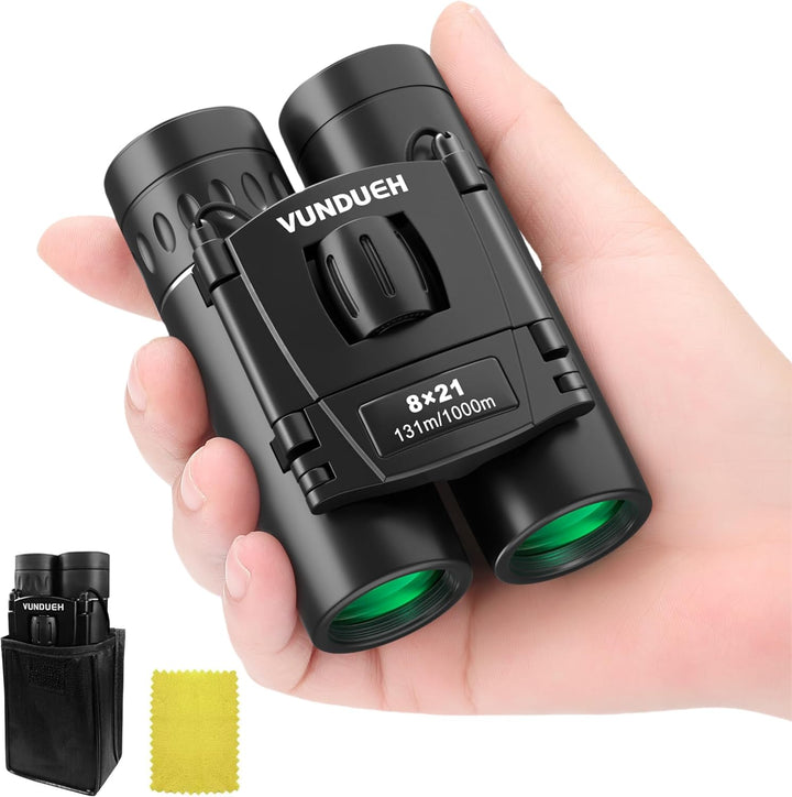Mini prismáticos compactos para adultos y niños Binocular