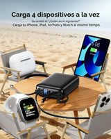 IGGPBB Cargador Portátil 50000mAh Power Bank, Cargador de Teléfono...