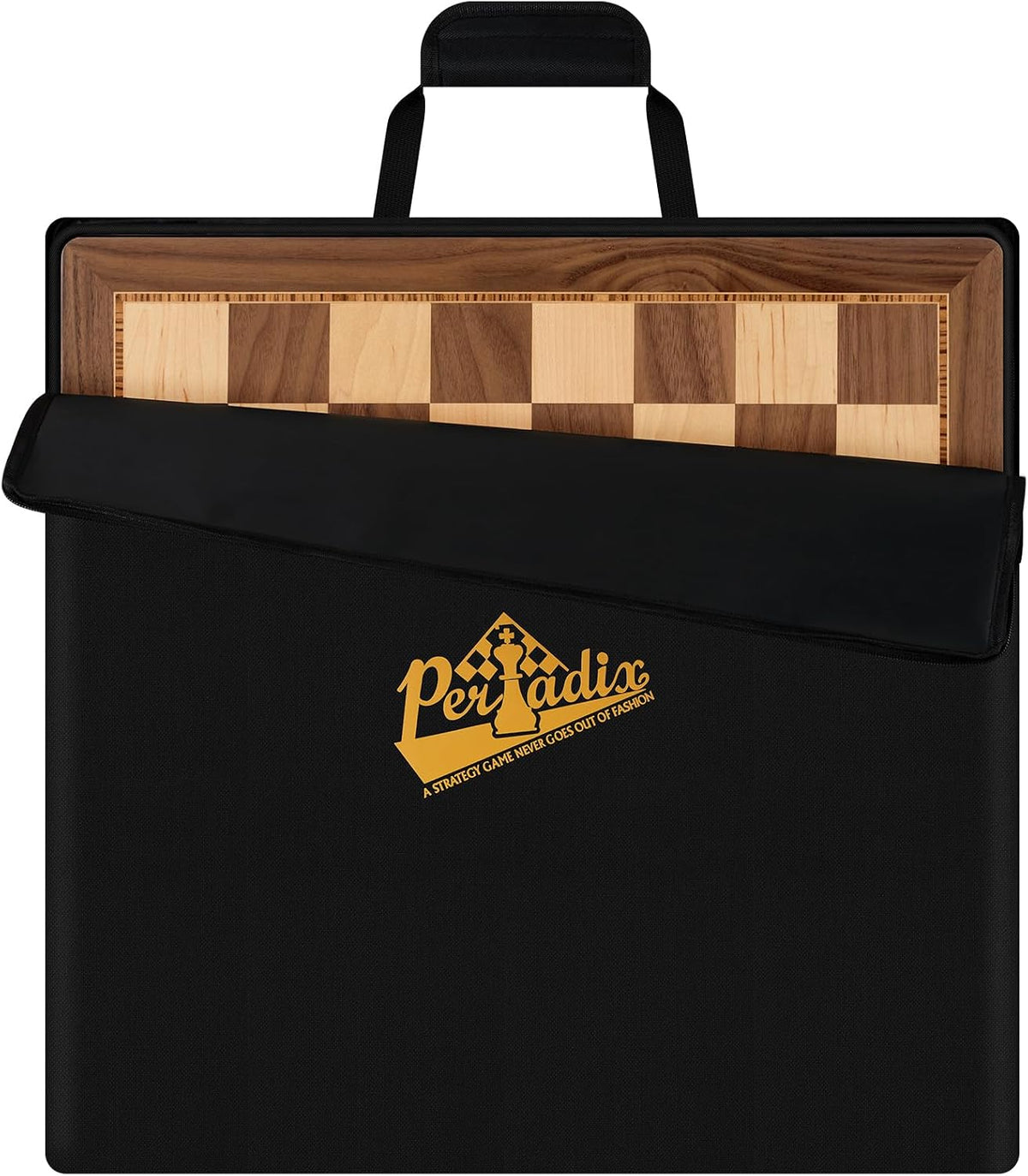 Peradix - Tablero de ajedrez de madera grande de 21.25 pulgadas