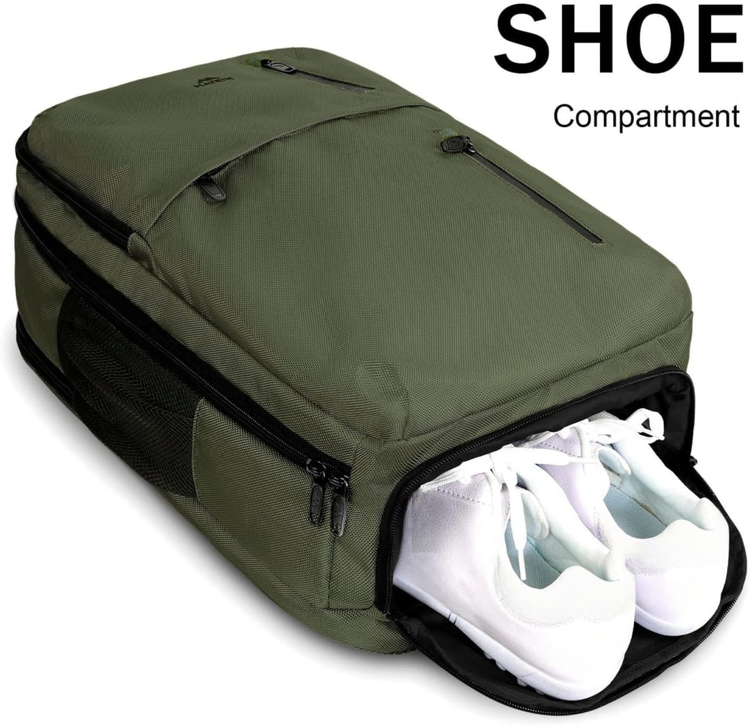 MATEIN - Mochila de viaje para llevar a bordo con laptop, mochila g...