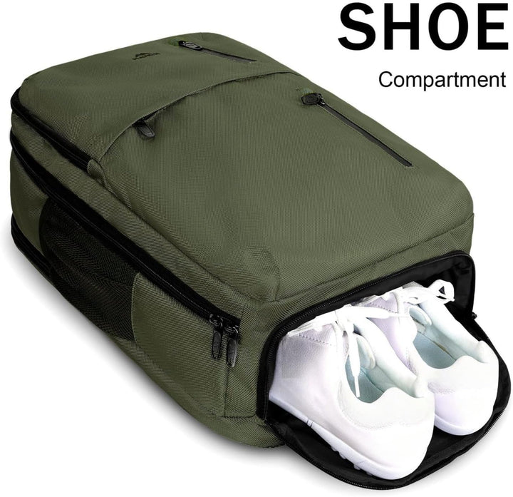 MATEIN - Mochila de viaje para llevar a bordo con laptop, mochila g...