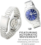 Seiko 5 Reloj de acero inoxidable para hombre
