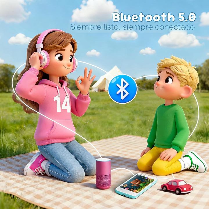 Reproductor de MP3 para niños, controles parentales, 16 GB, compati...