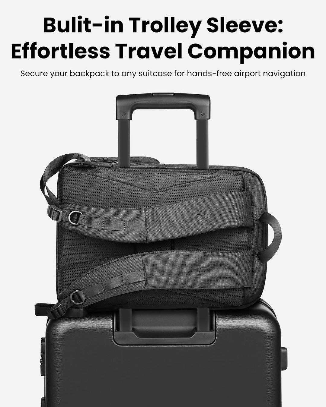 KURANEST NEXUS Work Pack - Mochila para laptop de 23 litros para ho...