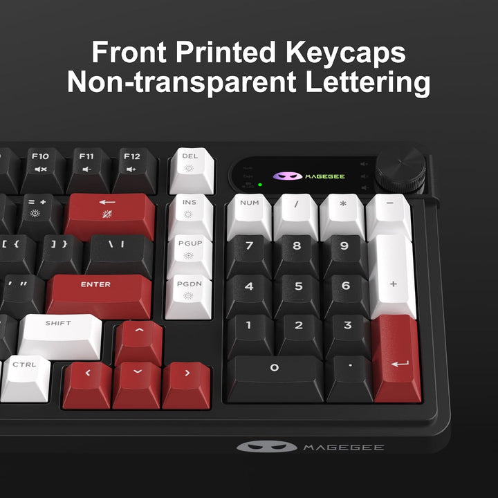 MageGee GK960 Teclado inalámbrico, 98 teclas Tri-Modo BT\/2.4G\/Tec...