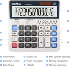 Calculadora de escritorio Contabilidad Pantalla extra grande Botones grandes Calculadora científica 401 Función Batería solar para estudiantes universitarios de oficina, escuela