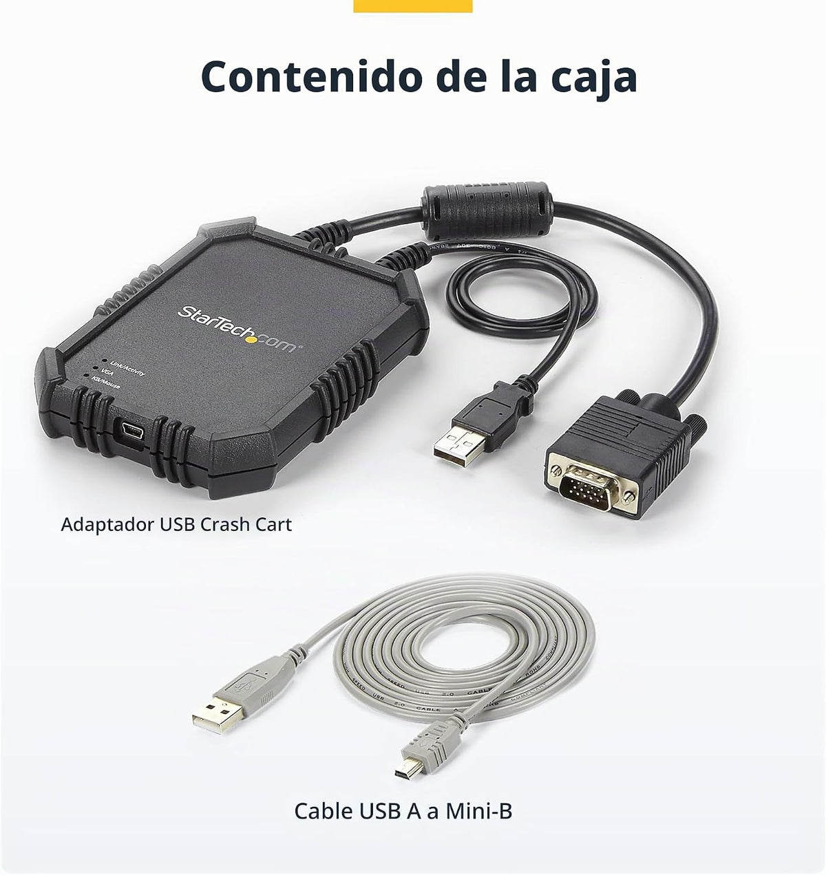 StarTech.com Adaptador de Carro de Choque para Laptop Robusto, Cons...