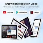 HNVHNV Tablet Android 15 de 7 Pulgadas, 9 GB RAM 32 GB ROM 1 TB Expansión