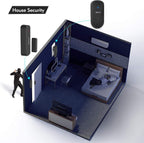 SECRUI Timbre de puerta, timbre de sensor abierto para puerta para negocios