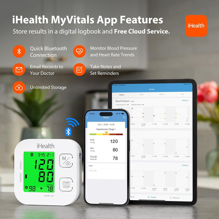 iHealth Track Smart Monitor de presión arterial de brazo