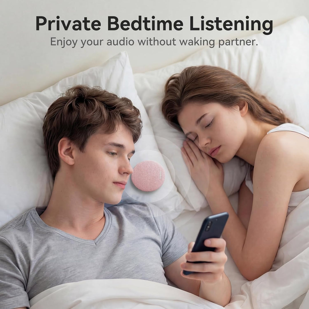 Kinglucky Altavoz de almohada para dormir, mini altavoz Bluetooth d...
