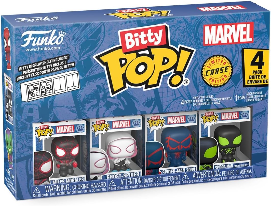 Funko Pop Bitty Spider-Man - Miles Morales Ghost Spider