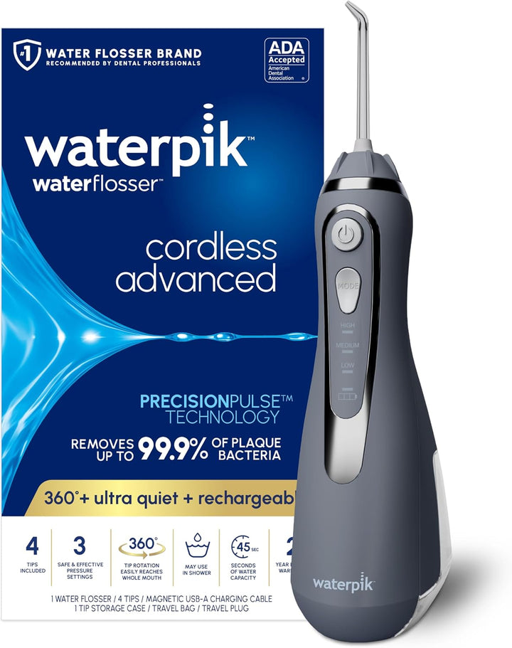 Waterpik Irrigador dental avanzado 2.0 inalámbrico para dientes, en...