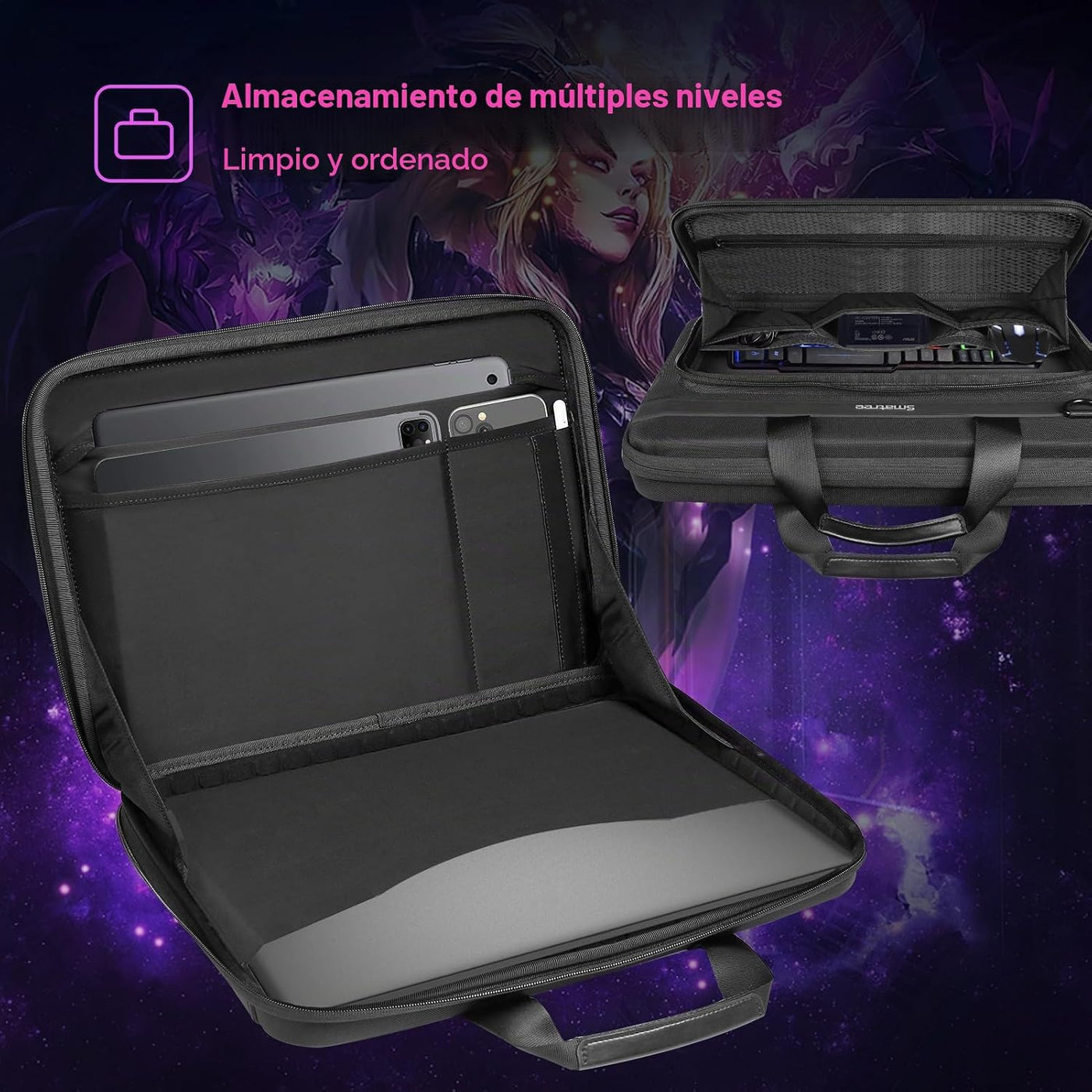 Smatree Funda rígida resistente para HP OmniBook 7\/X NGAI 17 de 17...