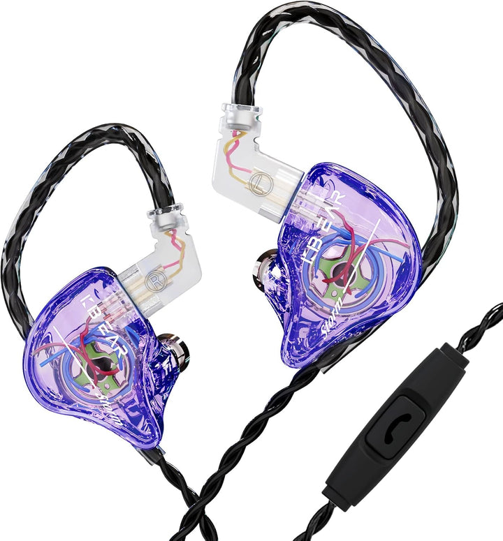 YINYOO KBEAR Storm - Auriculares intraurales para cantantes, bateri...