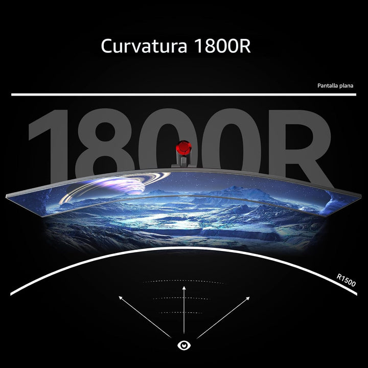 INNOCN Monitor curvo para juegos de 49" 144Hz Ultrawide 32:9 WD...