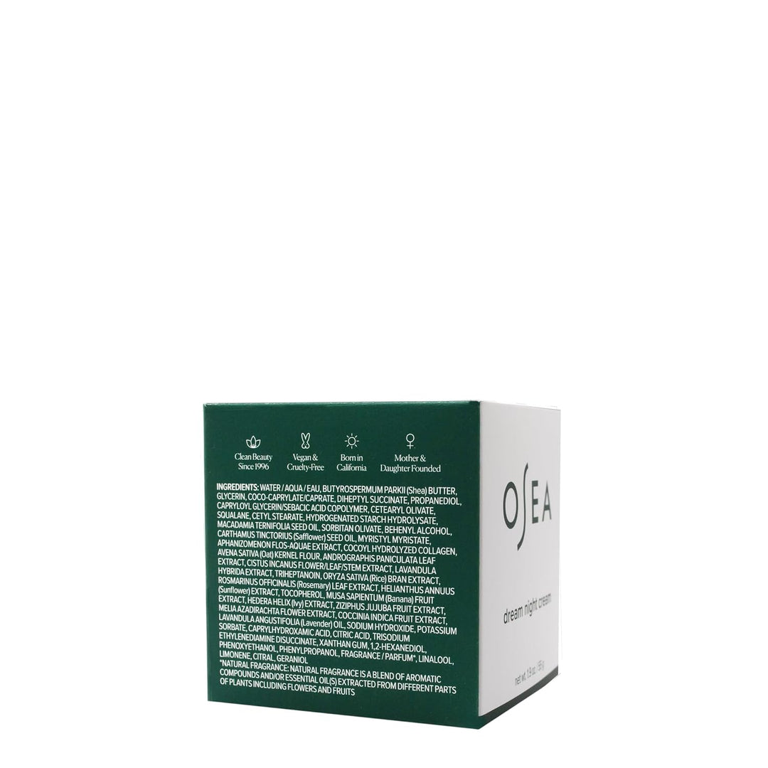 OSEA Dream Crema Nocturna - Crema Facial Hidratante Antiedad con Bi...