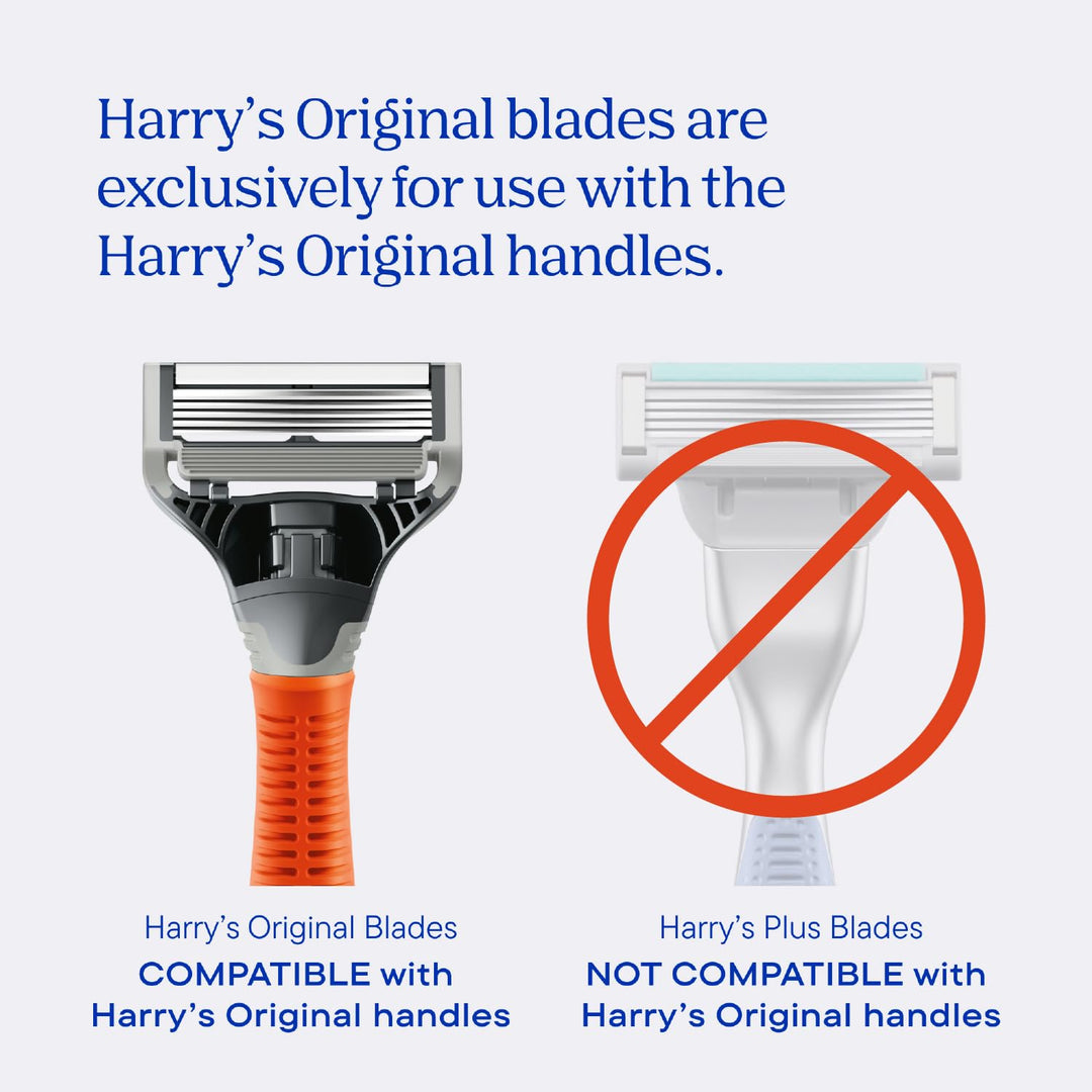 Harry's Kit de afeitado original para hombres, 6 repuestos de c...