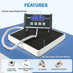 Escala digital del IMC del médico de SIKE, escala médica del peso del piso de la capacidad de 550lb