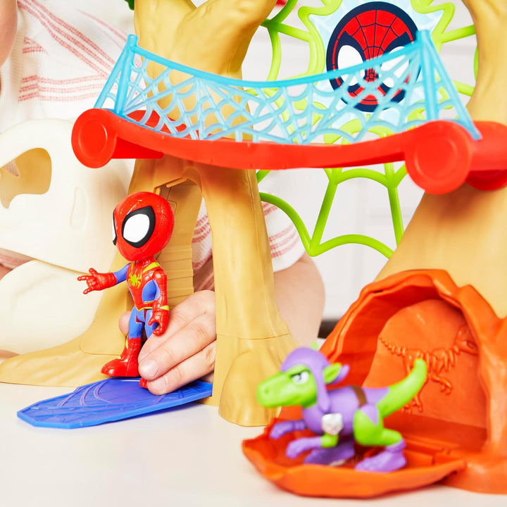 Spidey and his Amazing Friends Marvel Dino-Webs Treehouse