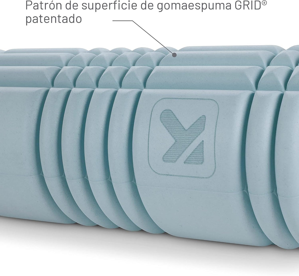 TRIGGERPOINT Performance Therapy Grid - Rodillo de masaje de espuma de densidad múltiple patentado (80% reciclado) para ejercicio, recuperación muscular de tejido profundo, dolor y tensión muscular