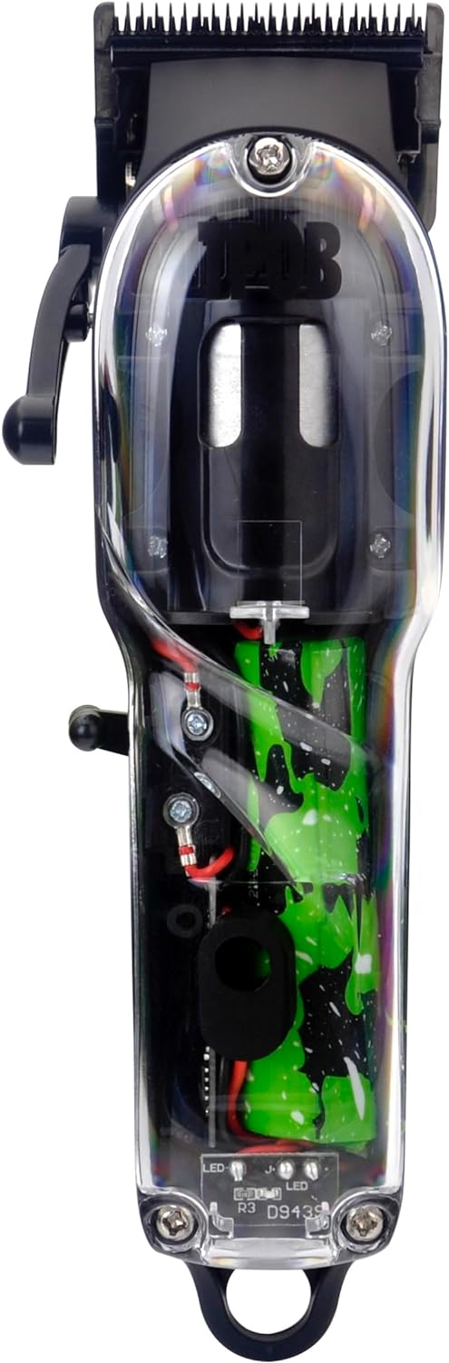 TPOB Slime 2 Cortapelos de peluquería para hombres 6800 RPM con est...