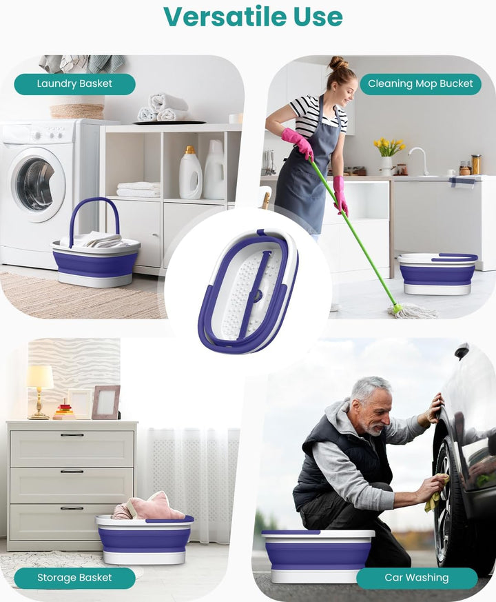 Nekteck Tina Plegable para Remojo de Pies con 138 Nodos de Acupresi...