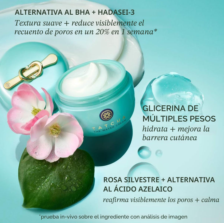 TATCHA La Crema de Agua | Crema hidratante para el rostro, hidratac...