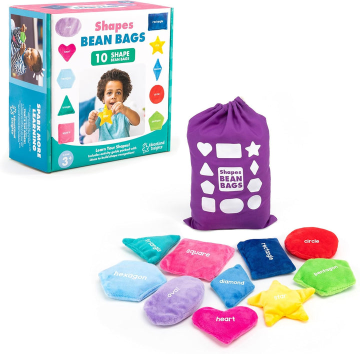 Educational Insights - Bolsas de frijoles con formas - Juguetes de...