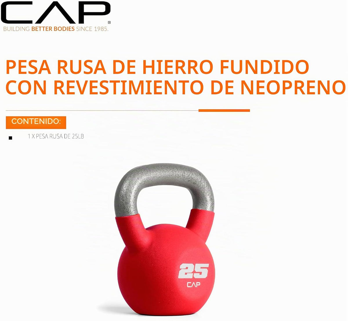 CAP Neoprene Coated Kettlebells - Varios tamaños