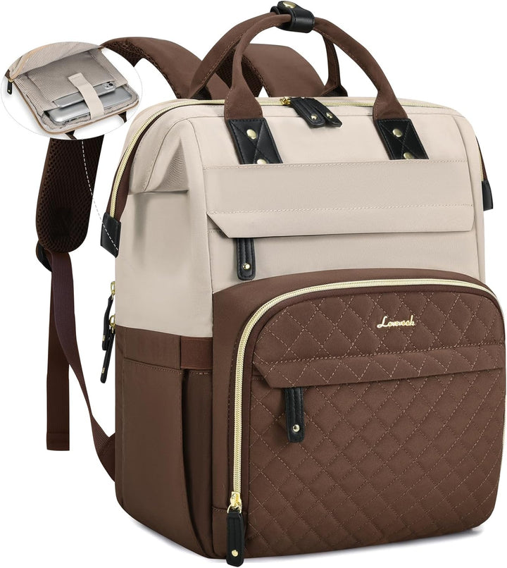 LOVEVOOK Mochila para laptop para mujer, 17.3 pulgadas, impermeable...