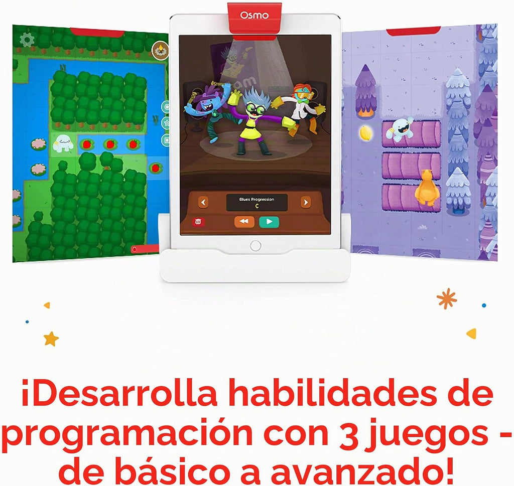 Osmo Kit de codificación, edades 5-10+, codificación para niños, aprender a