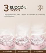 MelodySusie Colector de Polvo de Uñas Avanzado Inalámbrico Portátil...