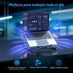 Trullypine Almohadilla de refrigeración para laptop con 12 ventilad...