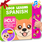 Coco Learns Spanish Vol. 3, Libros en español para niños de 1 a 3 años