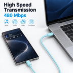 Cargador tipo C súper rápido para Samsung, cargador USB C de doble puerto