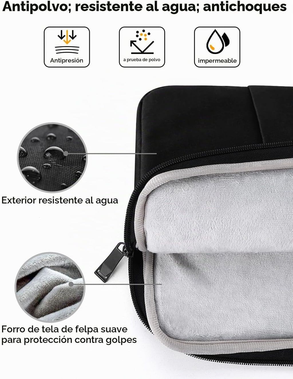 Funda UPERFECT para portátil de 19.5 pulgadas para portátil/monitor, 19 pulgadas