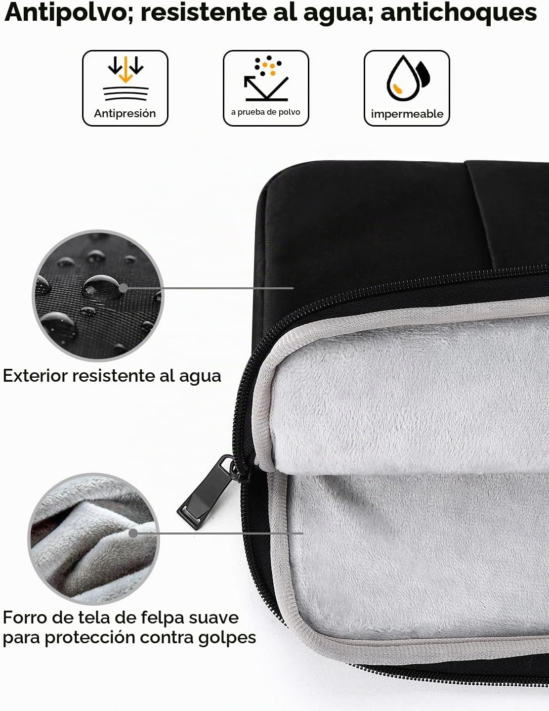 Funda UPERFECT para portátil de 19.5 pulgadas para portátil\/monito...