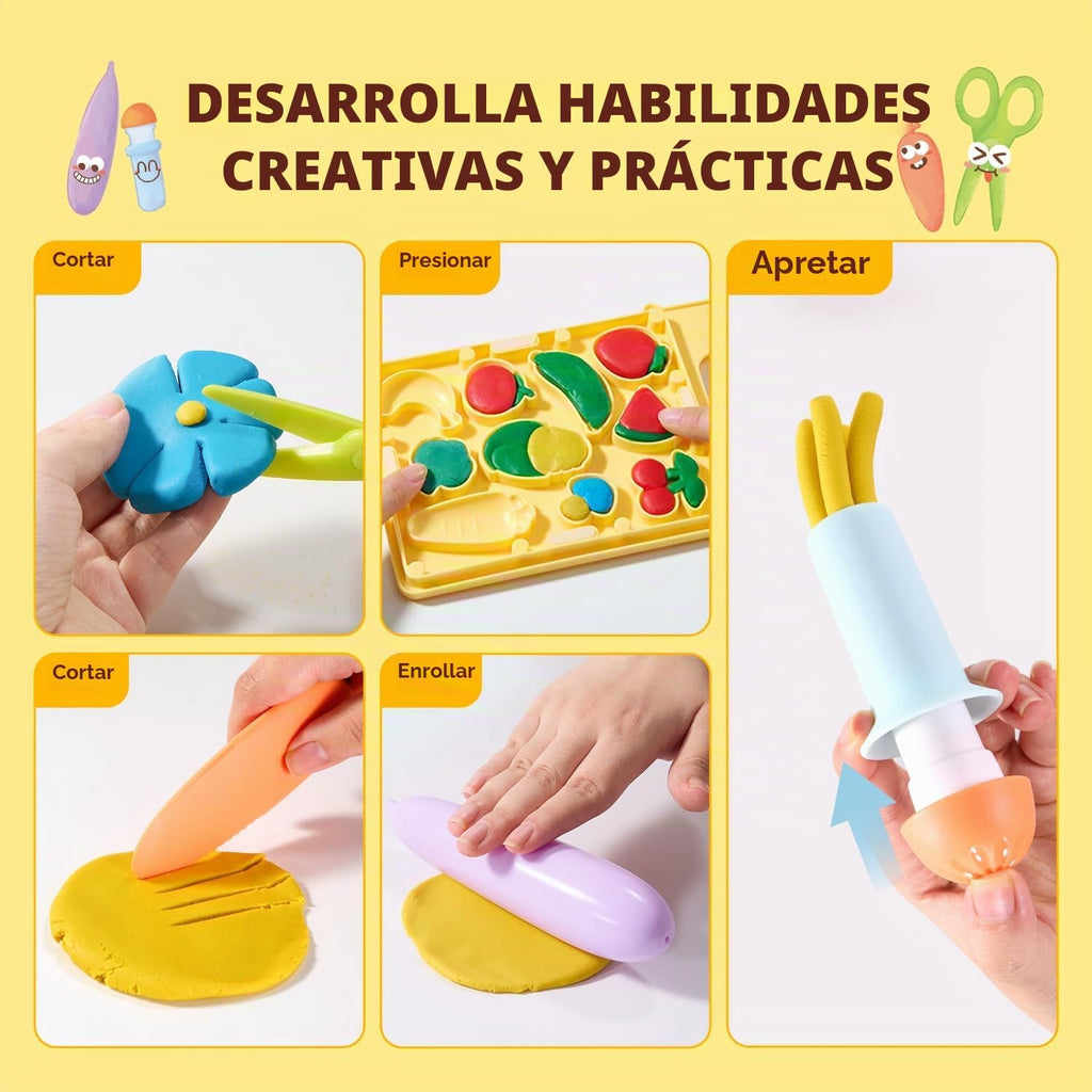 Jar Melo Juego de masa de trigo para niños a partir de 3 años